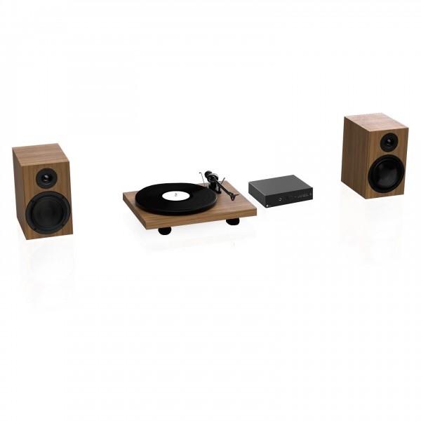 Pro-Ject Colourful Audio System, Walnut