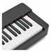 Yamaha P225 Digital Piano, Black - Right End