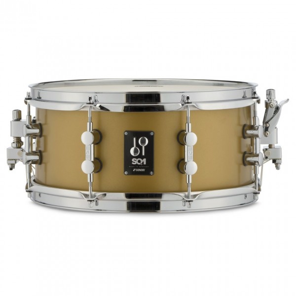Sonor SQ1 14 x 6.5'' Birch Snare Drum, Satin Gold Metallic