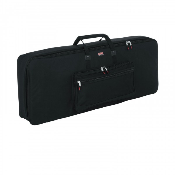 Gator GKB-76 76 Key Keyboard Gig Bag - Front, Left