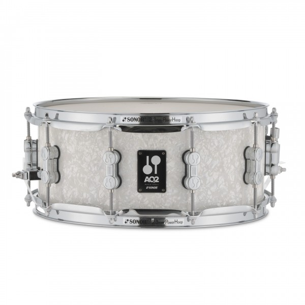 Sonor AQ2 14 x 6'' Maple Snare Drum, Maple White Pearl