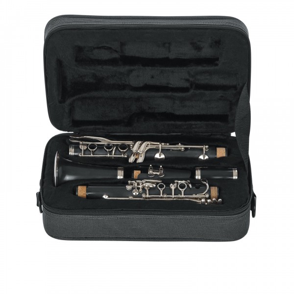Gator GL-CLARINET-A Rigid EPS Clarinet Case - Open, with Gear
