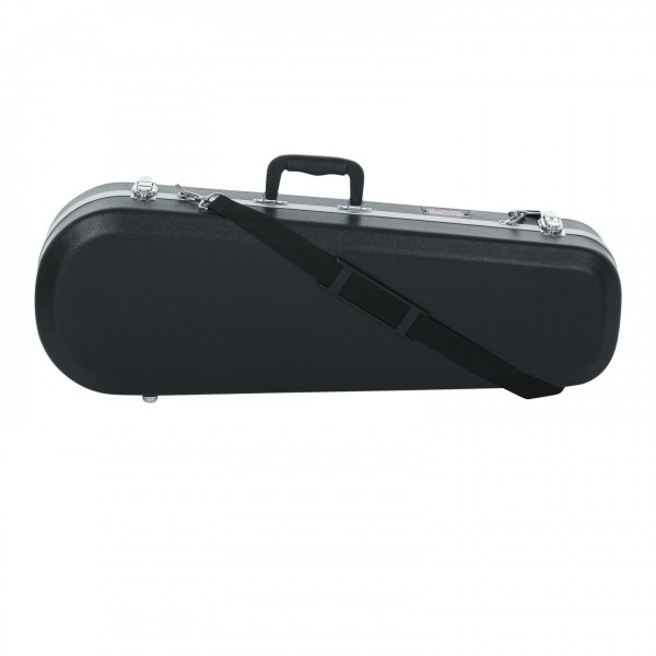 Gator GC-VIOLIN Deluxe Moulded Case, Full-Size - Front, Strap