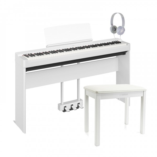 Yamaha P225 Digital Piano Package, White