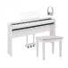 Yamaha P225 Digital Piano Package, White