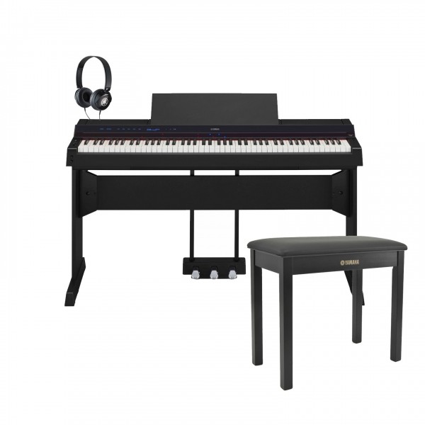 Yamaha P-S500 Digital Piano Package, Black
