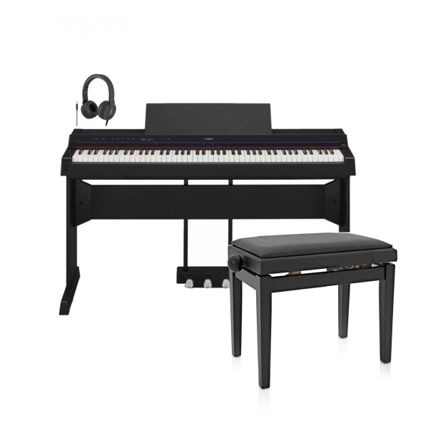 Yamaha P-S500 Digital Piano Package, Black