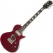 Epiphone Nighthawk Custom Quilt Electric Guitar, Translucent Red