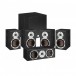 DALI Spektor 1 5.1 Speaker Package, Black