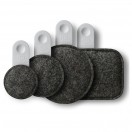 Tandem Drums Drops Set of 4 Drum FX, Fog Grey