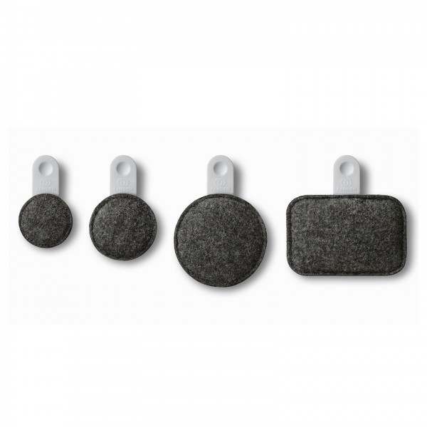 Tandem Drums Drops Set of 4 Drum FX, Fog Grey - Four