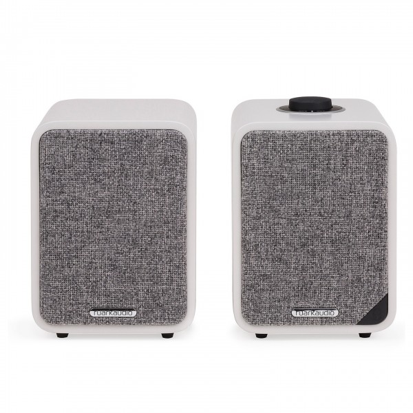 Ruark Audio MR1 MKII Bluetooth Speaker System, Soft Grey Front View