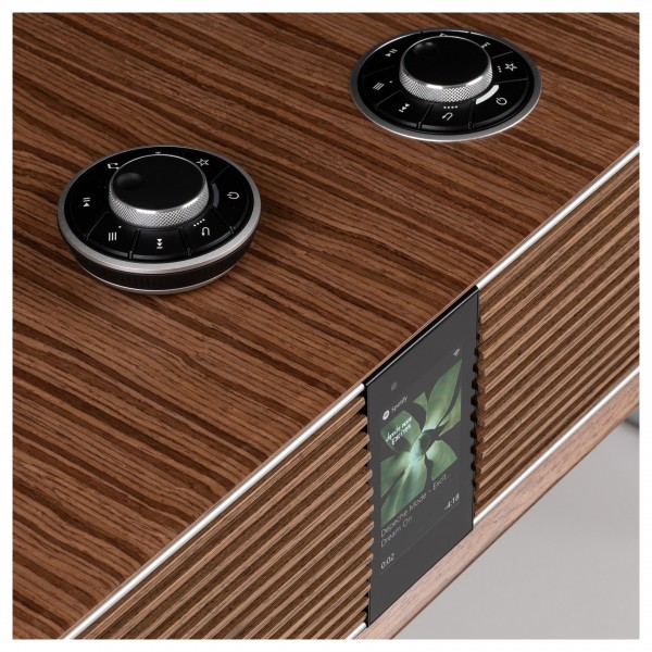 Ruark R810 High Fidelity Radiogram, Fused Walnut Detail Photo