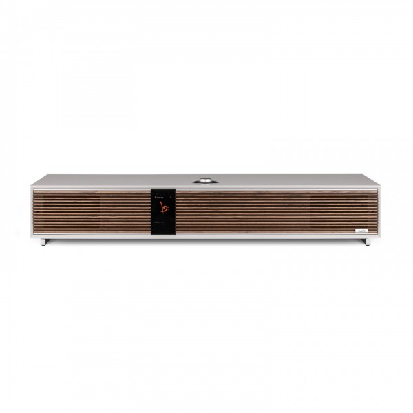 Ruark R810 High Fidelity Radiogram, Soft Grey Front View