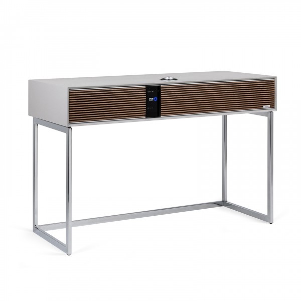 Ruark R810 High Fidelity Radiogram, Soft Grey On Stand