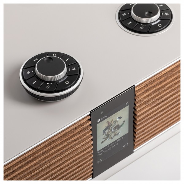 Ruark R810 High Fidelity Radiogram, Soft Grey Detail Photo