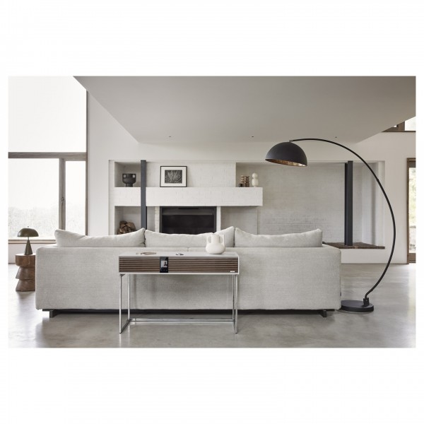 Ruark R810 High Fidelity Radiogram, Soft Grey Behind Sofa