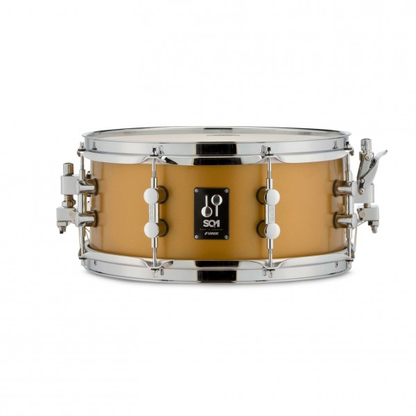 Sonor SQ1 13 x 6'' Birch Snare Drum, Satin Gold Metallic