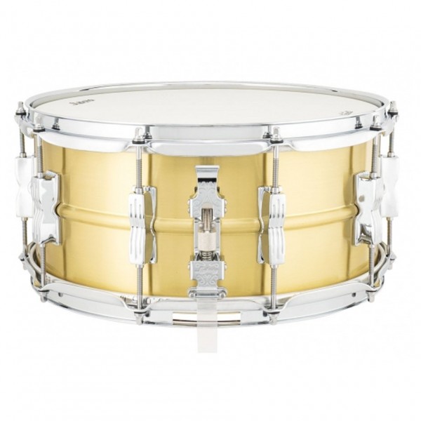 Ludwig Acro Brass 14 x 6.5'' Snare Drum - Throw-off