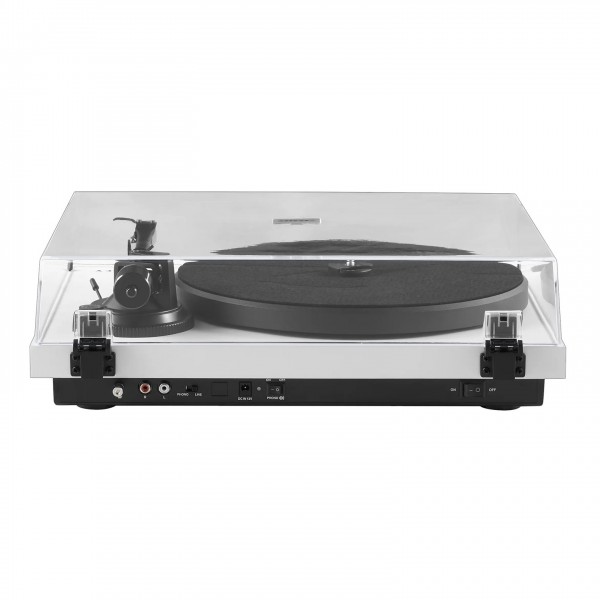 Crosley C6 Turntable, White - Rear