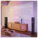 KEF LS60W Active Floorstanding Speakers (Pair), Carbon Black - lifestyle