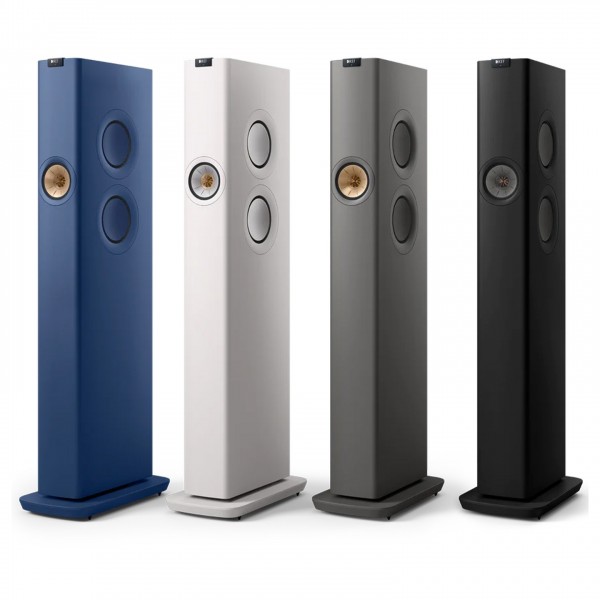 KEF LS60W Active Floorstanding Speakers - colour range