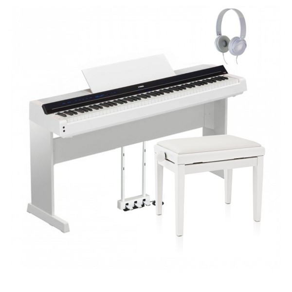 Yamaha P-S500 Digital Piano Package, White