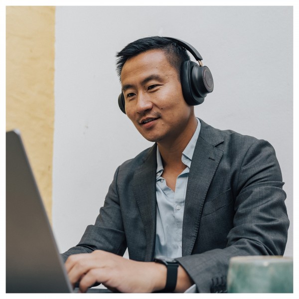 DALI IO-12 True Hi-Fi Wireless Headphones Lifestyle View 2