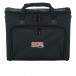 Gator GRB-2U Audio Rack Bag, 14'' x 19'' x 3.5'' - Front