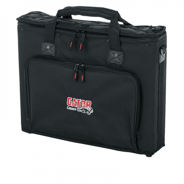 Gator GRB-2U Audio Rack Bag, 14'' x 19'' x 3.5'' - Front, Right