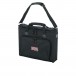 Gator GRB-2U Audio Rack Bag, 14'' x 19'' x 3.5'' - Front, Strap