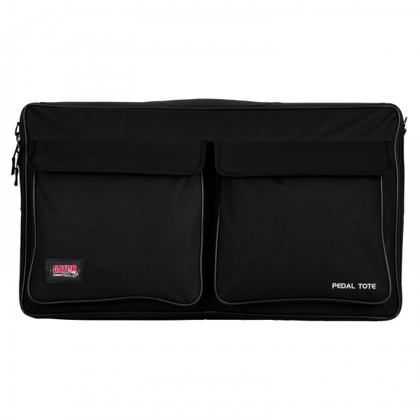 Gator GPT-PRO Pedal Board with Tote Bag, 16'' x 30'' - Front Closed