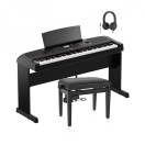 Yamaha DGX 670 Digital Piano Package, Black
