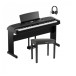 Yamaha DGX 670 Digital Piano Package, Black