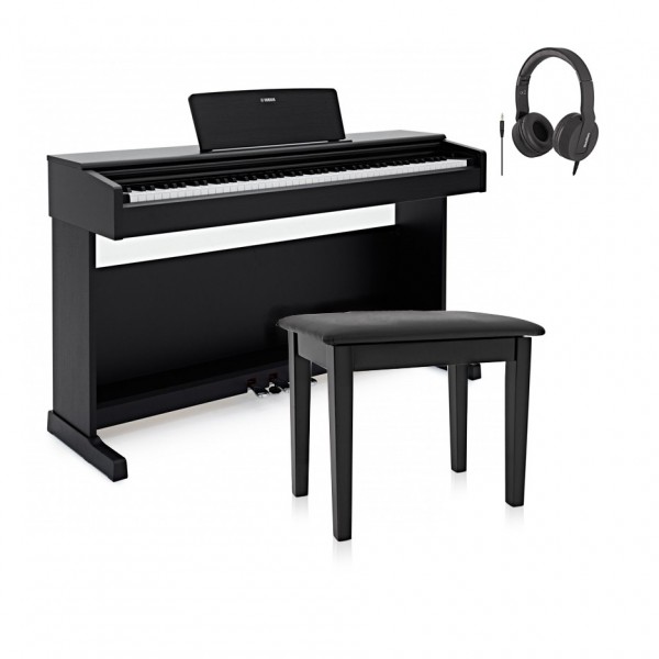 Yamaha YDP 145 Digital Piano Package, Black