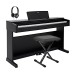 Yamaha YDP 145 Digital Piano Package, Black