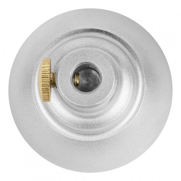 MEINL Sonic Energy Tuning Fork Vibration Foot Large, Silver, 98 Grams - Top