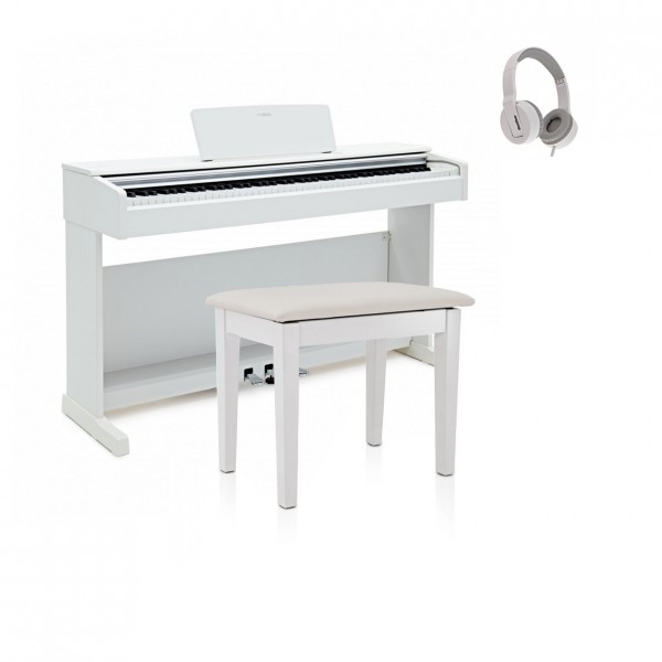 Yamaha YDP 145 Digital Piano Package, White