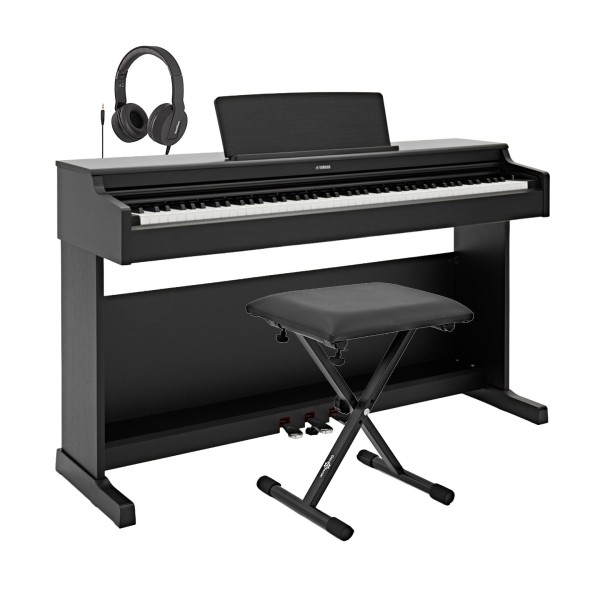 Yamaha YDP 165 Digital Piano Package, Black