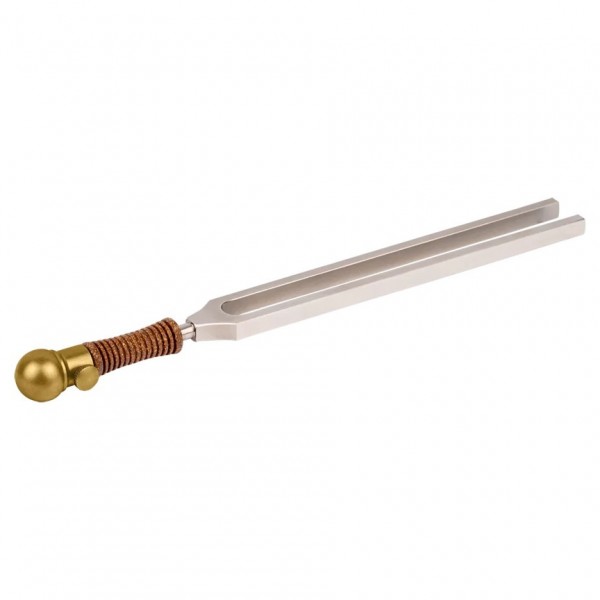 MEINL Sonic Energy Tuning Fork Vibration Foot Small, Gold, 46 Grams - Mounted 2