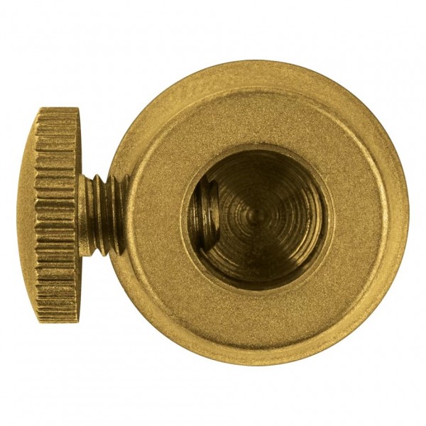 MEINL Sonic Energy Tuning Fork Vibration Foot Small, Gold, 25 Grams - Top