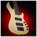 G4M 878 6 String Bass Guitar, Cream