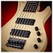 G4M 878 6 String Bass Guitar, Cream