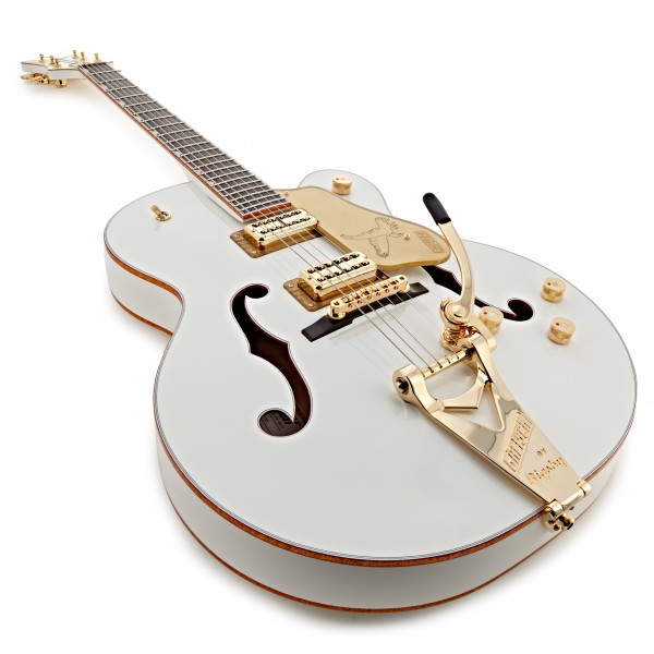 Gretsch G6136TG Players Edition Falcon, Gold Hardware, White at