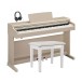 Yamaha YDP 165 Digital Piano Package, White Ash