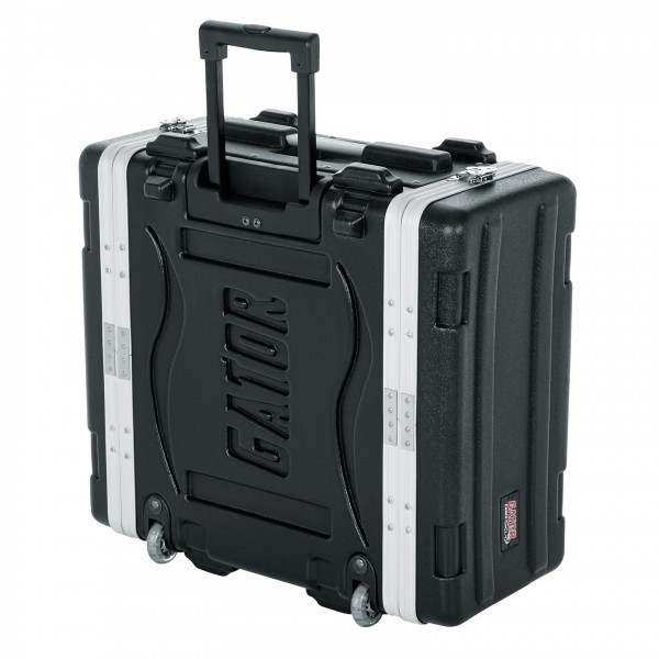 Gator GRR-4L Rolling 4U Rack Case - Angled with Handle 2