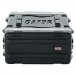 Gator GRR-4L Lockable Moulded Rolling Rack Case, 4U - Front Closed