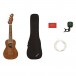 Fender Seaside Soprano Ukulele Pack, Natural