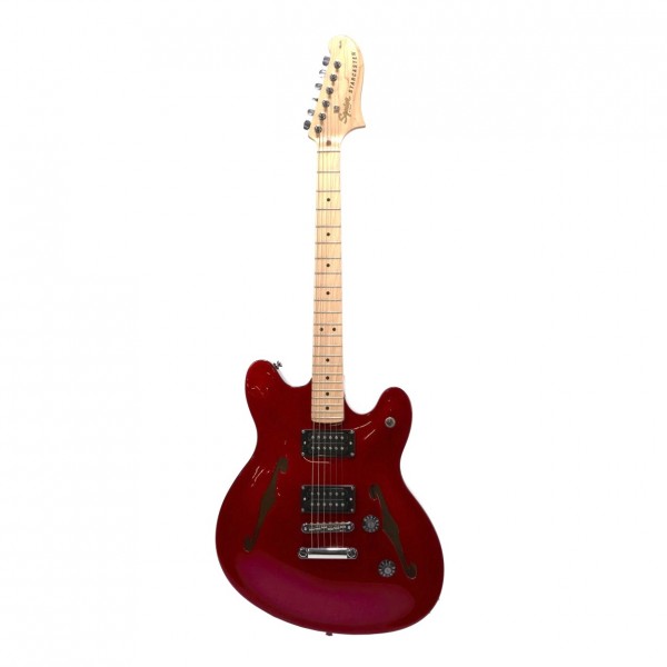 Squier Affinity Starcaster MN, Candy Apple Red - Secondhand