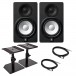 Yamaha HS5 Active Studio Monitor Bundle - Full Bundle